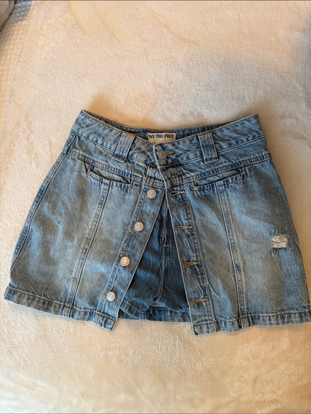 We The Free Free People Denim Skirt Size 27